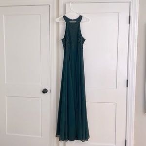 Lulus Dark Green Dress